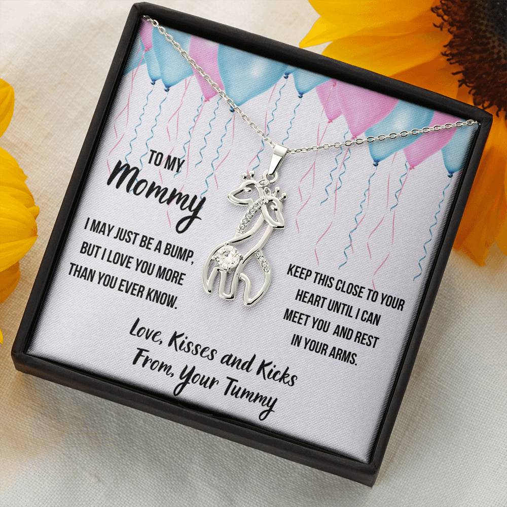 TO MY MOMMY "CELEBRATION" GIRAFFE NECKLACE GIFT SET - ON CLOUD NINE GIFTS