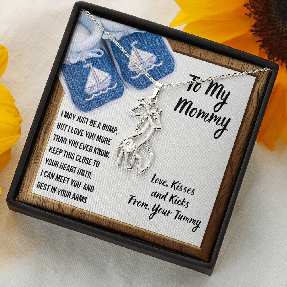 TO MY MOMMY "NAUTIC" GIRAFFE NECKLACE GIFT SET - ON CLOUD NINE GIFTS