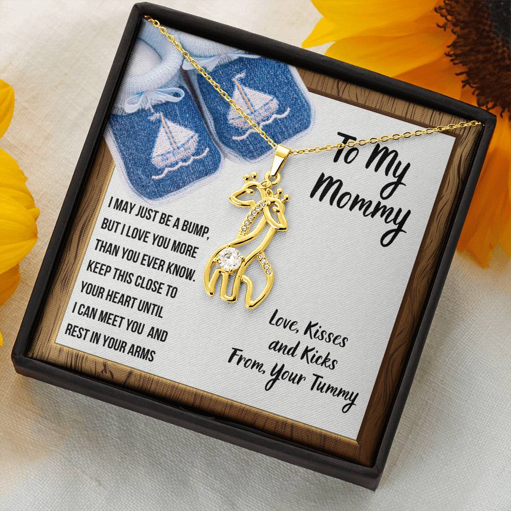 TO MY MOMMY "NAUTIC" GIRAFFE NECKLACE GIFT SET - ON CLOUD NINE GIFTS