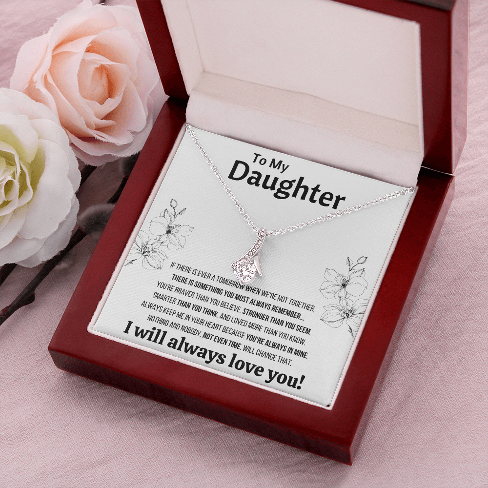 Birthday gifts for daughter, mother daughter necklace, mom daughter jewelry, mom to daughter mothers day gift, daughter necklace from dad - ON CLOUD NINE GIFTS