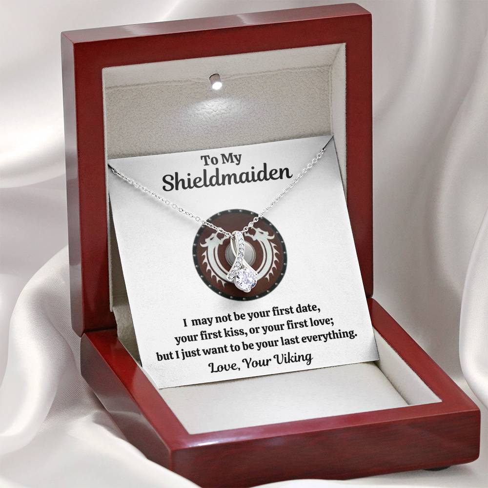 TO MY SHIELDMAIDEN "LAST EVERYTHING - RED" ALLURING BEAUTY NECKLACE GIFT SET - ON CLOUD NINE GIFTS