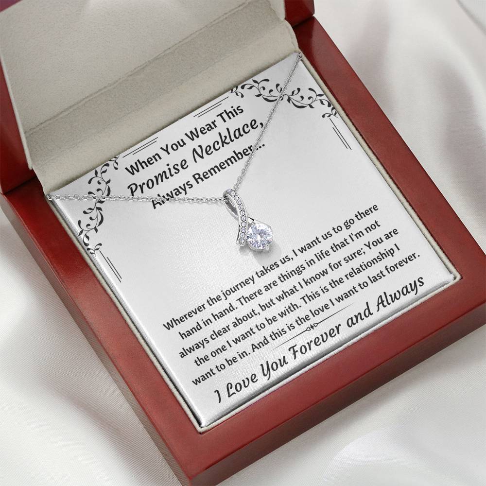 TO MY LOVE "PROMISE NECKLACE" ALLURING BEAUTY NECKLACE GIFT SET - ON CLOUD NINE GIFTS