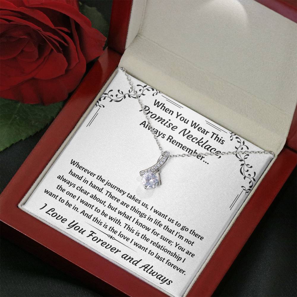 TO MY LOVE "PROMISE NECKLACE" ALLURING BEAUTY NECKLACE GIFT SET - ON CLOUD NINE GIFTS