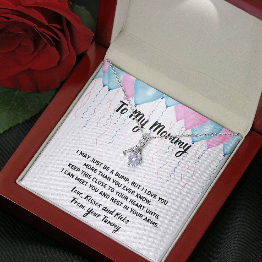 TO MY MOMMY "CELEBRATION" ALLURING BEAUTY NECKLACE GIFT SET - ON CLOUD NINE GIFTS