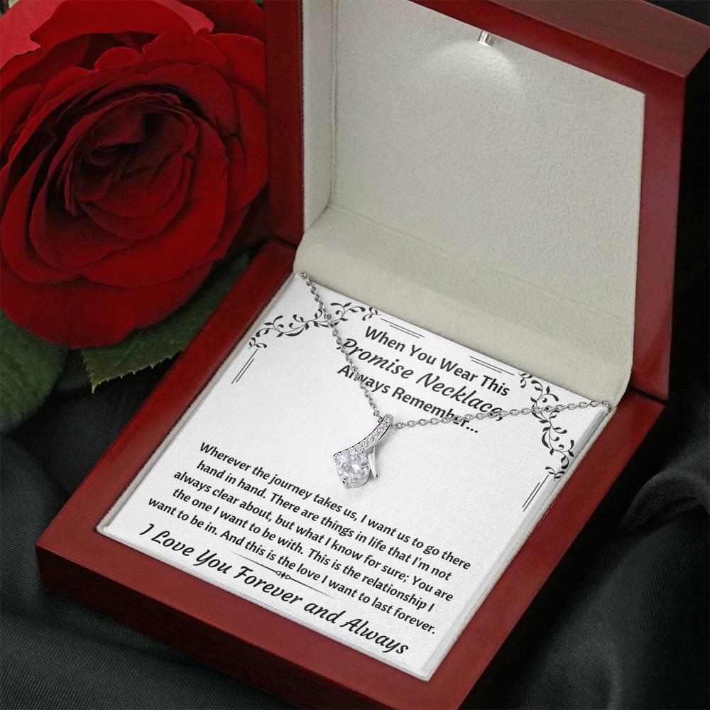 TO MY LOVE "PROMISE NECKLACE" ALLURING BEAUTY NECKLACE GIFT SET - ON CLOUD NINE GIFTS