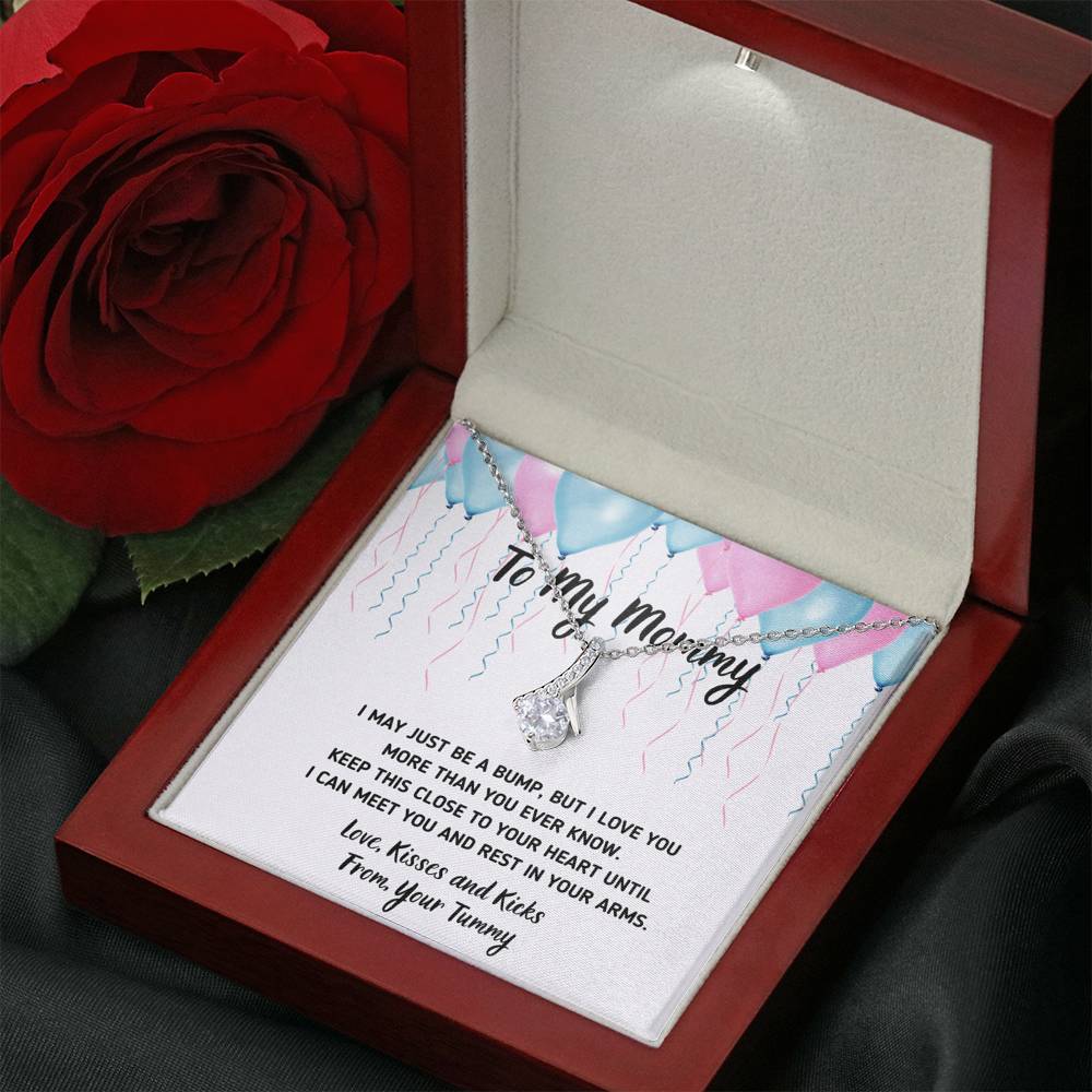 TO MY MOMMY "CELEBRATION" ALLURING BEAUTY NECKLACE GIFT SET - ON CLOUD NINE GIFTS