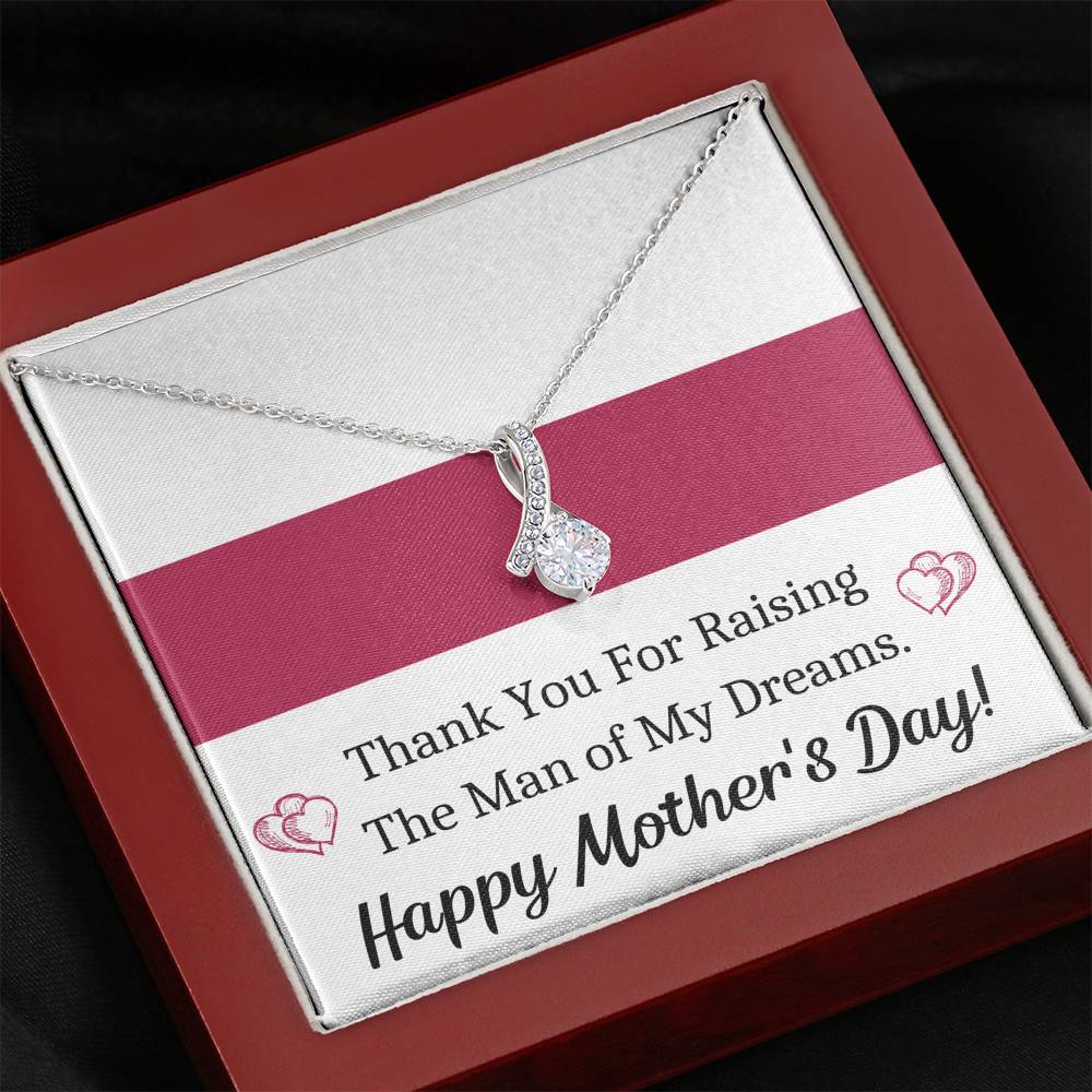 TO MY FUTURE MOTHER IN LAW MAN OF MY DREAMS ALLURING BEAUTY NECKLACE GIFT SET - ON CLOUD NINE GIFTS