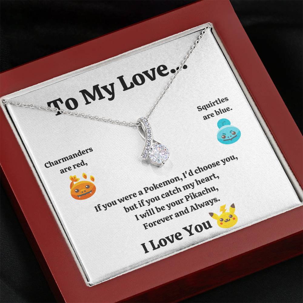 TO MY LOVE "CATCH MY HEART" ALLURING BEAUTY NECKLACE GIFT SET - ON CLOUD NINE GIFTS