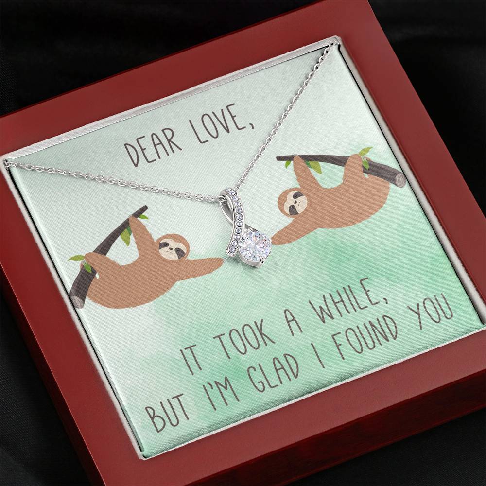 DEAR LOVE "A WHILE" ALLURING BEAUTY NECKLACE GIFT SET - ON CLOUD NINE GIFTS