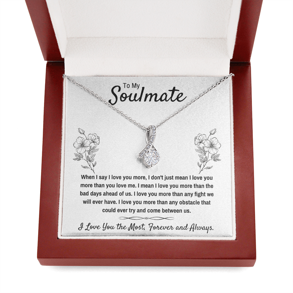 TO MY SOULMATE MOST ALLURING BEAUTY NECKLACE GIFT SET - ON CLOUD NINE GIFTS