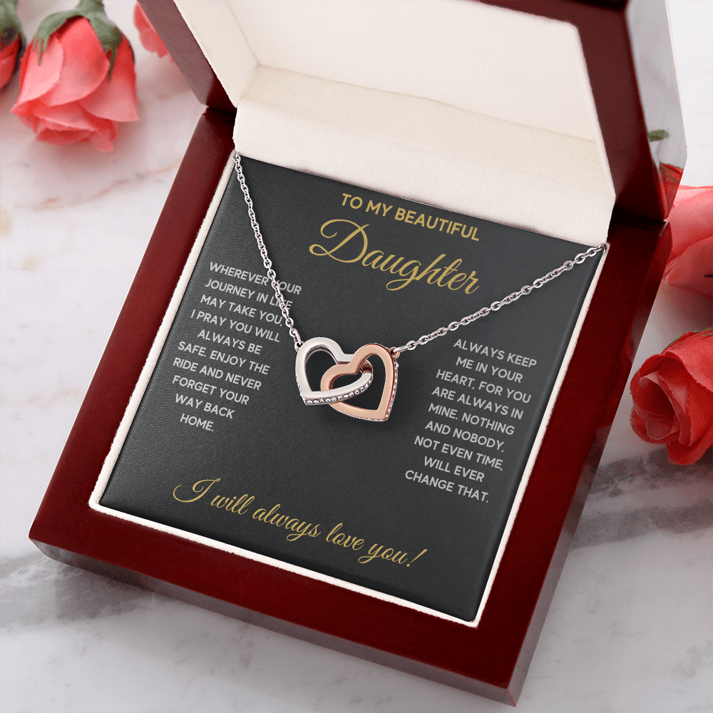 Daughter birthday gift, father daughter necklace, jewelry for daughter, gift for daughter from dad, daughter necklace from dad - ON CLOUD NINE GIFTS