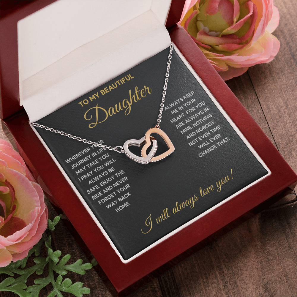 Daughter birthday gift, father daughter necklace, jewelry for daughter, gift for daughter from dad, daughter necklace from dad - ON CLOUD NINE GIFTS