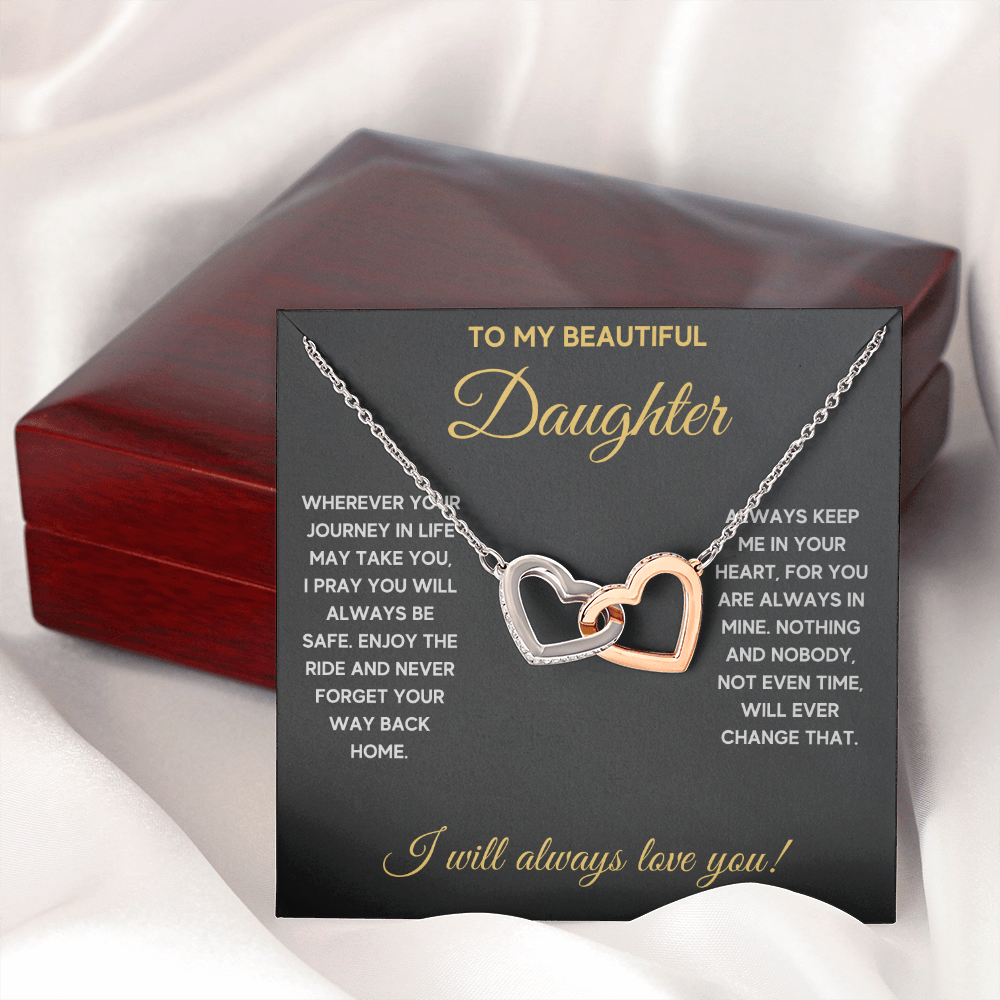 Daughter birthday gift, father daughter necklace, jewelry for daughter, gift for daughter from dad, daughter necklace from dad - ON CLOUD NINE GIFTS