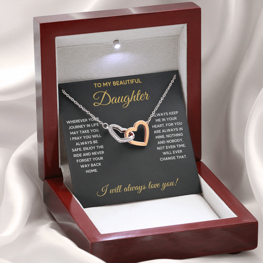 Daughter birthday gift, father daughter necklace, jewelry for daughter, gift for daughter from dad, daughter necklace from dad - ON CLOUD NINE GIFTS