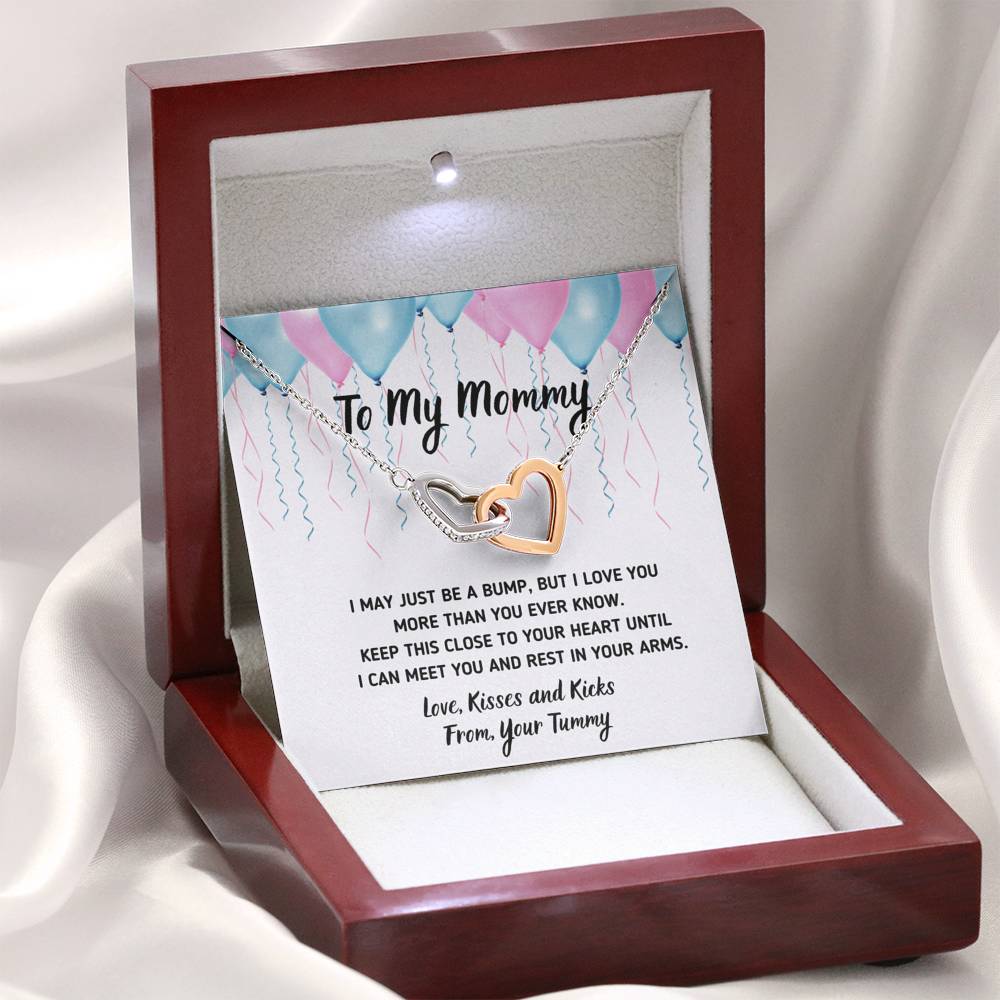 TO MY MOMMY "CELEBRATION" INTERLOCKING NECKLACE GIFT SET - ON CLOUD NINE GIFTS
