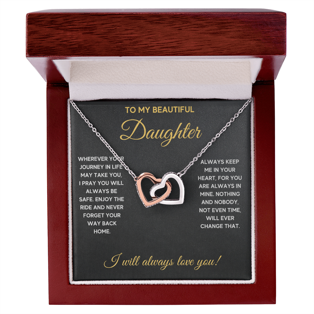 Daughter birthday gift, father daughter necklace, jewelry for daughter, gift for daughter from dad, daughter necklace from dad - ON CLOUD NINE GIFTS