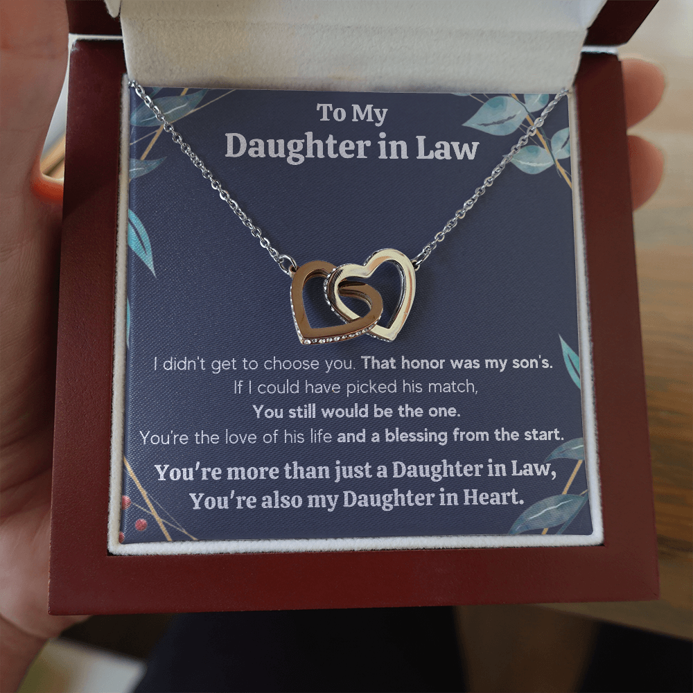 Daughter in Law Interlocking - ON CLOUD NINE GIFTS