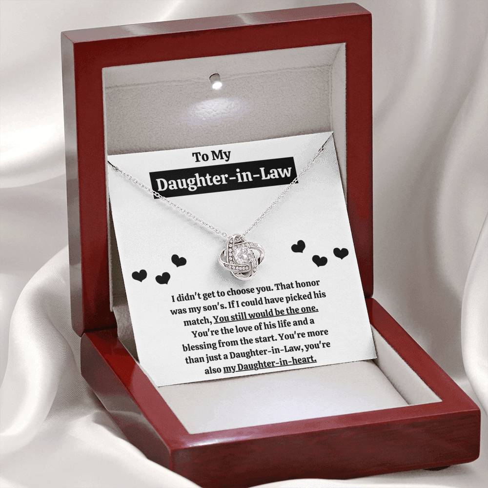 TO MY DAUGHTER-IN-LAW "BLESSING FROM THE START" - ON CLOUD NINE GIFTS
