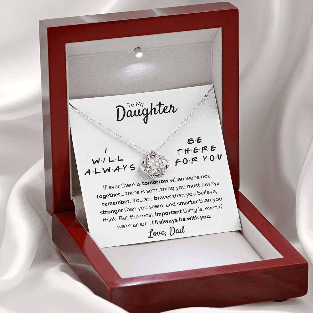 daughter birthday gift, father daughter necklace, jewelry for daughter, gift for daughter from dad, daughter necklace from dad - ON CLOUD NINE GIFTS