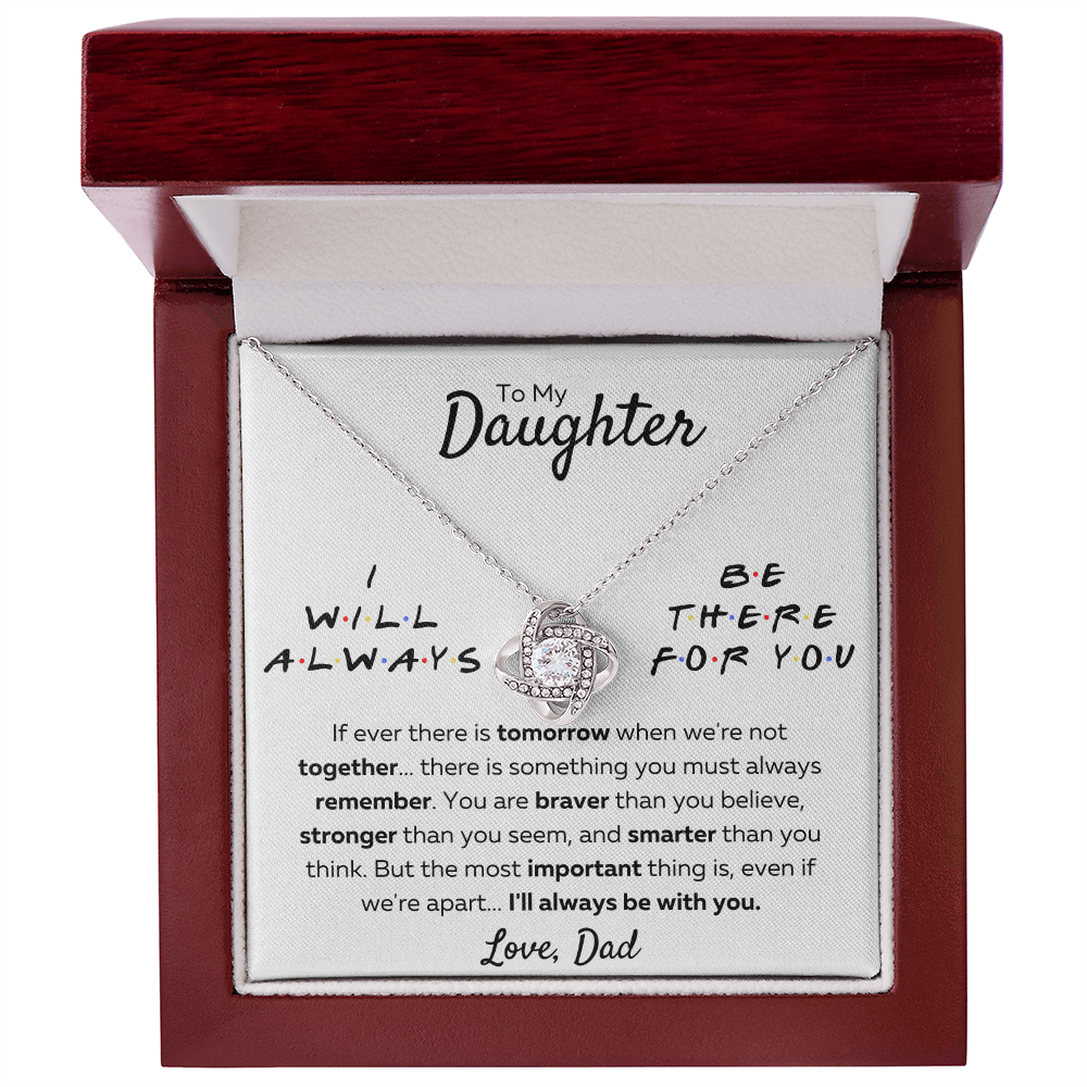 daughter birthday gift, father daughter necklace, jewelry for daughter, gift for daughter from dad, daughter necklace from dad - ON CLOUD NINE GIFTS