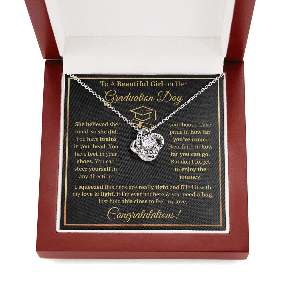 College graduation gifts for her female mba graduation presents for daughter class of 2022 jewelry pendant with message card and gift box - ON CLOUD NINE GIFTS