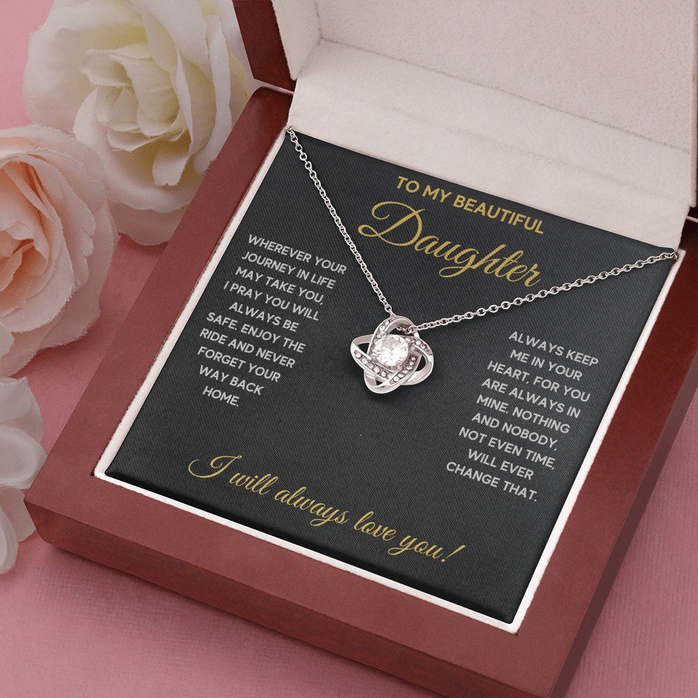 21st birthday gifts for daughter, to my daughter necklace, mother daughter jewelry gold, gift from dad to daughter - ON CLOUD NINE GIFTS