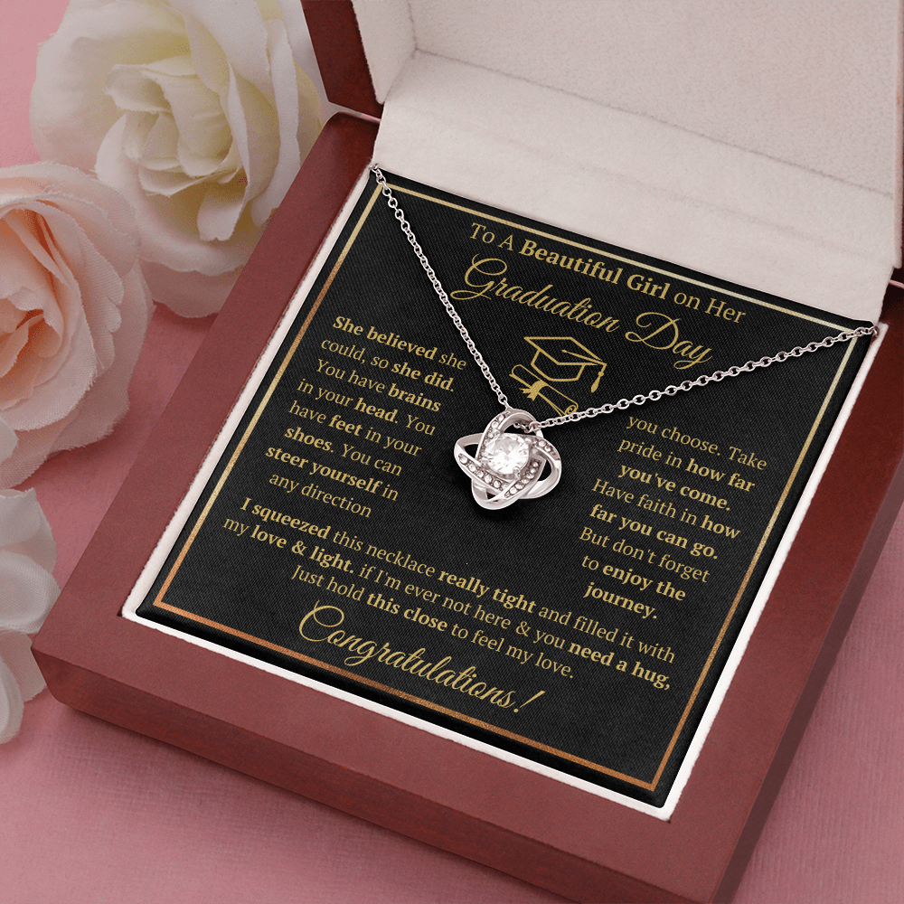 College graduation gifts for her female mba graduation presents for daughter class of 2022 jewelry pendant with message card and gift box - ON CLOUD NINE GIFTS