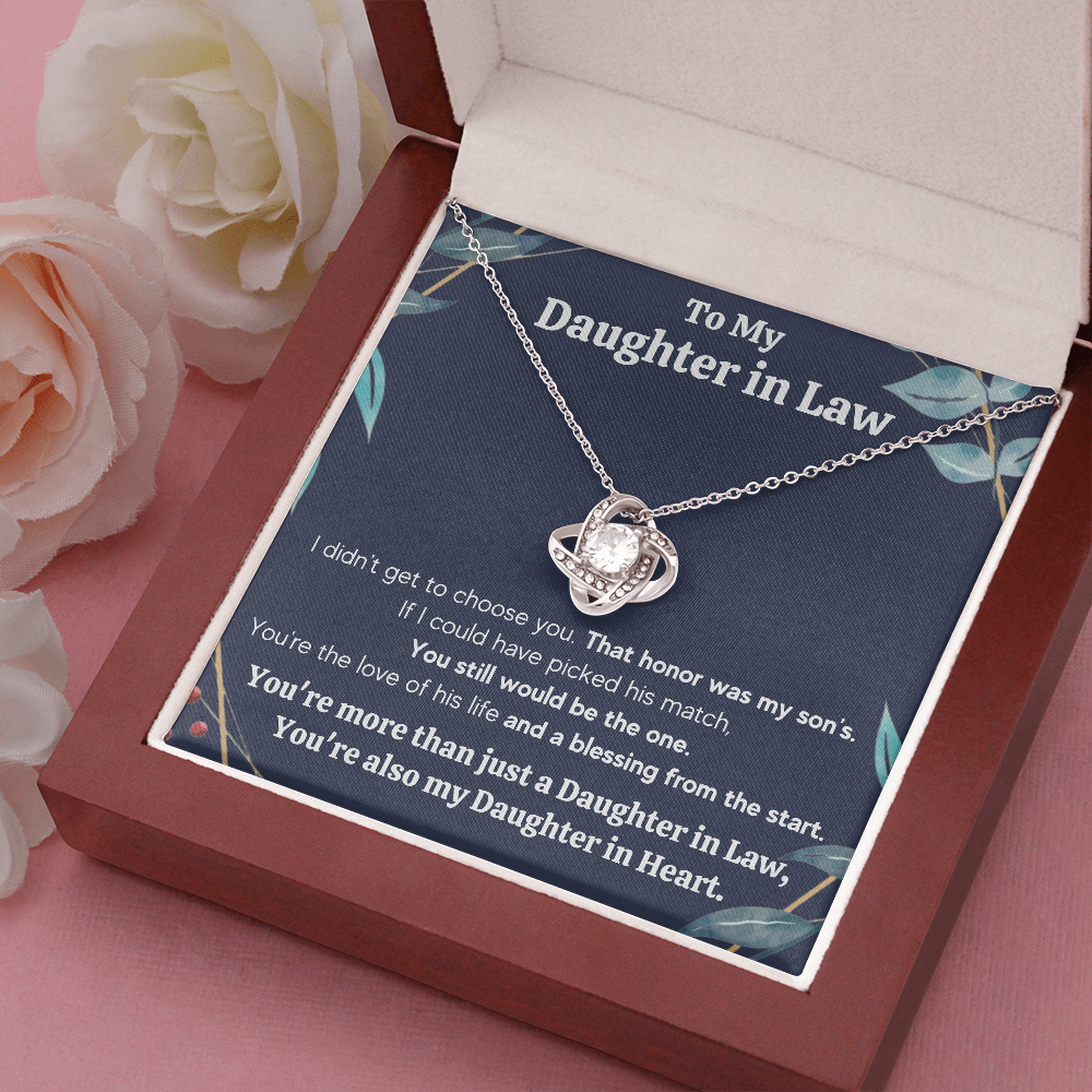 Daughter in Law Honor Necklace Gift Set - ON CLOUD NINE GIFTS