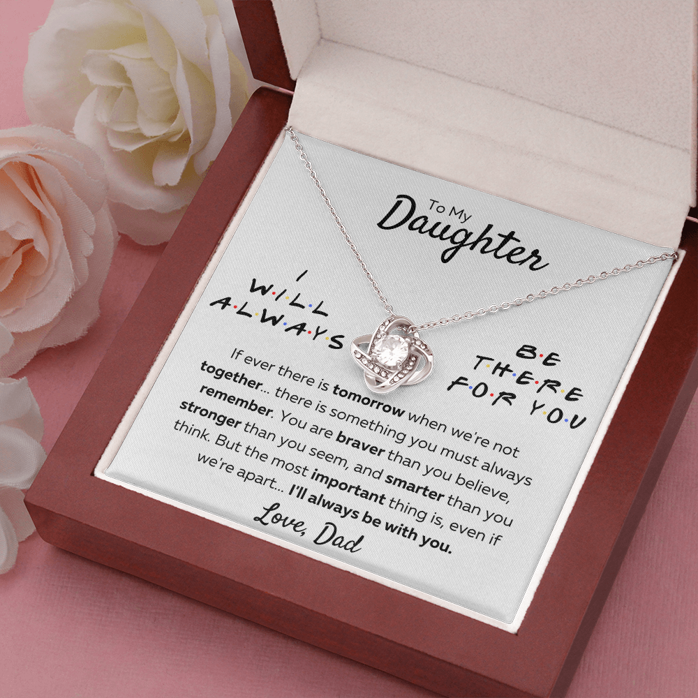 daughter birthday gift, father daughter necklace, jewelry for daughter, gift for daughter from dad, daughter necklace from dad - ON CLOUD NINE GIFTS