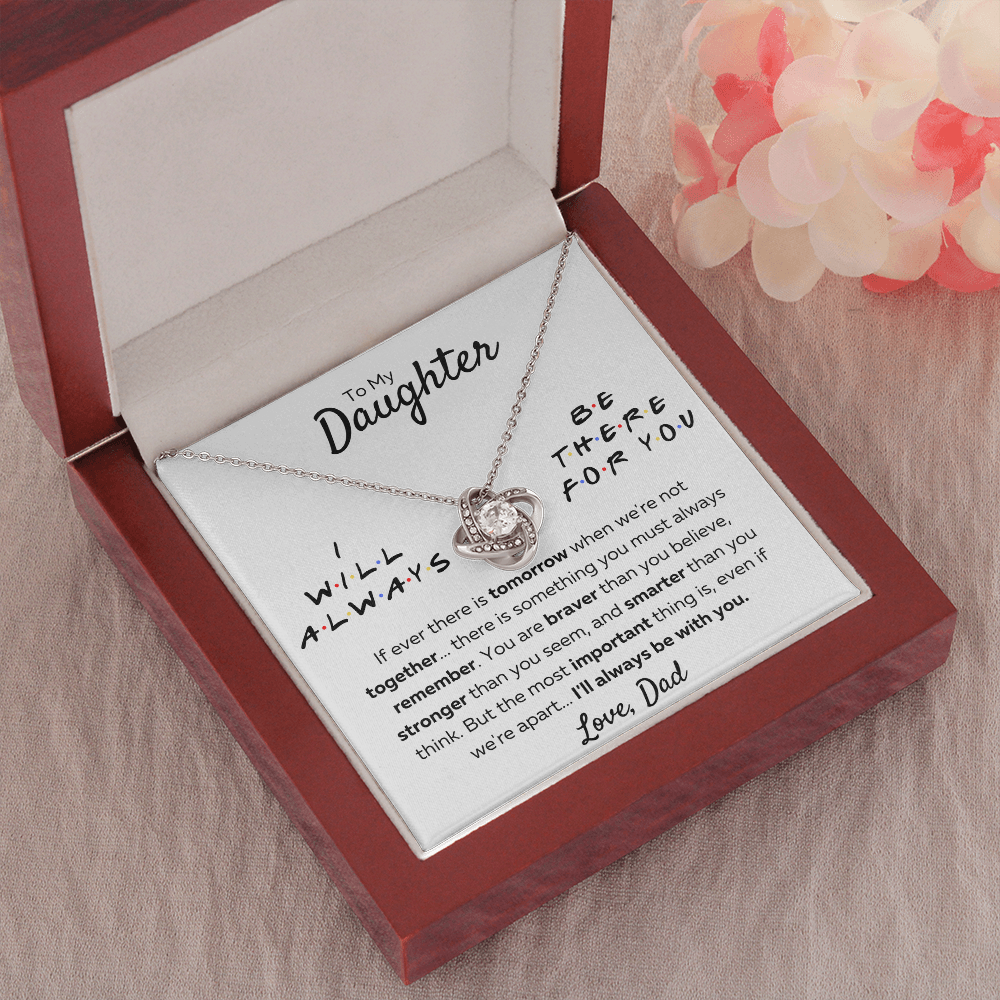 daughter birthday gift, father daughter necklace, jewelry for daughter, gift for daughter from dad, daughter necklace from dad - ON CLOUD NINE GIFTS