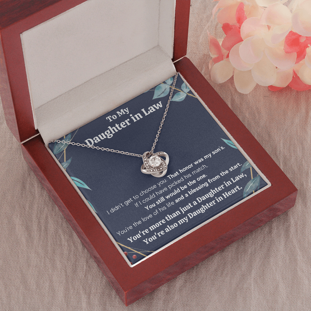 Daughter in Law Honor Necklace Gift Set - ON CLOUD NINE GIFTS