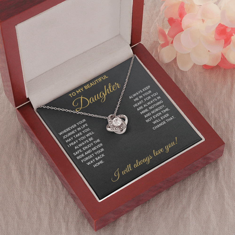 21st birthday gifts for daughter, to my daughter necklace, mother daughter jewelry gold, gift from dad to daughter - ON CLOUD NINE GIFTS