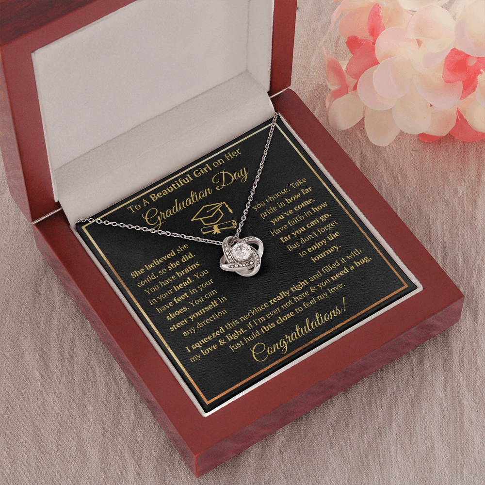 College graduation gifts for her female mba graduation presents for daughter class of 2022 jewelry pendant with message card and gift box - ON CLOUD NINE GIFTS