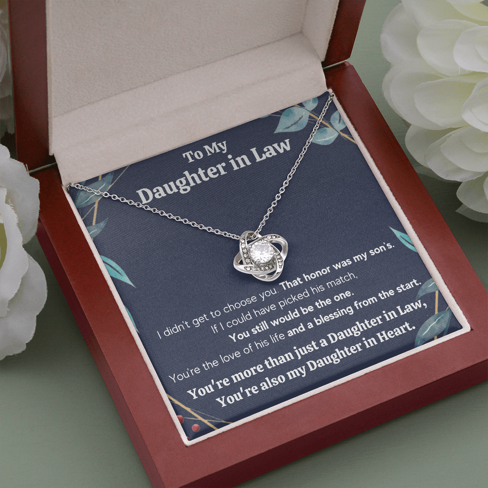 Daughter in Law Honor Necklace Gift Set - ON CLOUD NINE GIFTS
