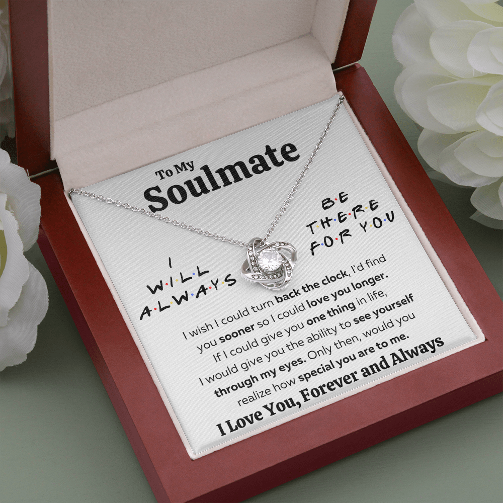 SOULMATE FRIENDS LOVE KNOT NECKLACE GIFT SET - ON CLOUD NINE GIFTS