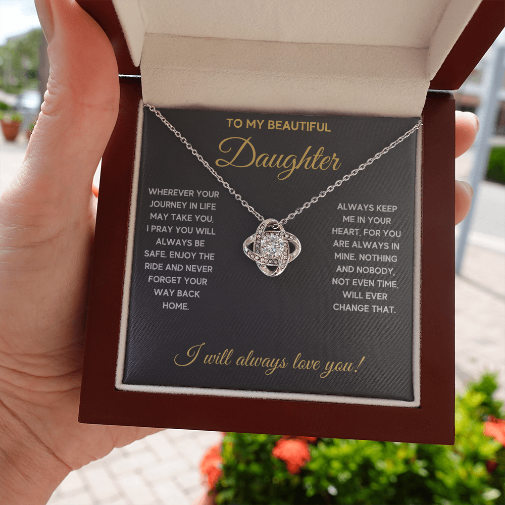 21st birthday gifts for daughter, to my daughter necklace, mother daughter jewelry gold, gift from dad to daughter - ON CLOUD NINE GIFTS
