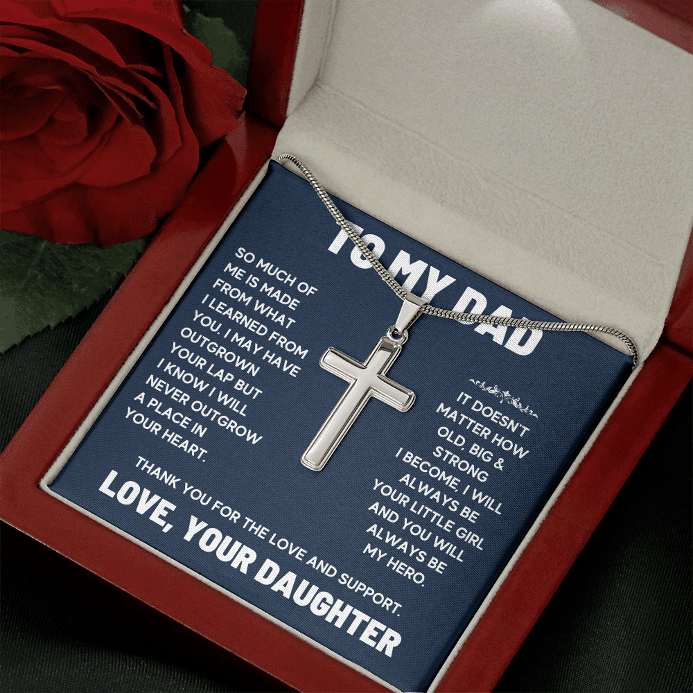 For dad from daughter, gifts for him dad, awesome dad, dad birthday gifts from kids, cheesy gifts for dad, fathers day gifts for dad chain - ON CLOUD NINE GIFTS