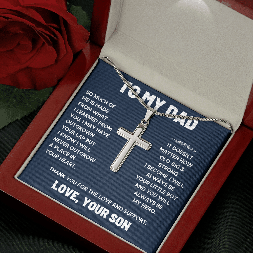 For dad from son gifts for him dad, awesome dad, dad birthday gifts from kids, cheesy gifts for dad, fathers day gifts for dad chain - ON CLOUD NINE GIFTS