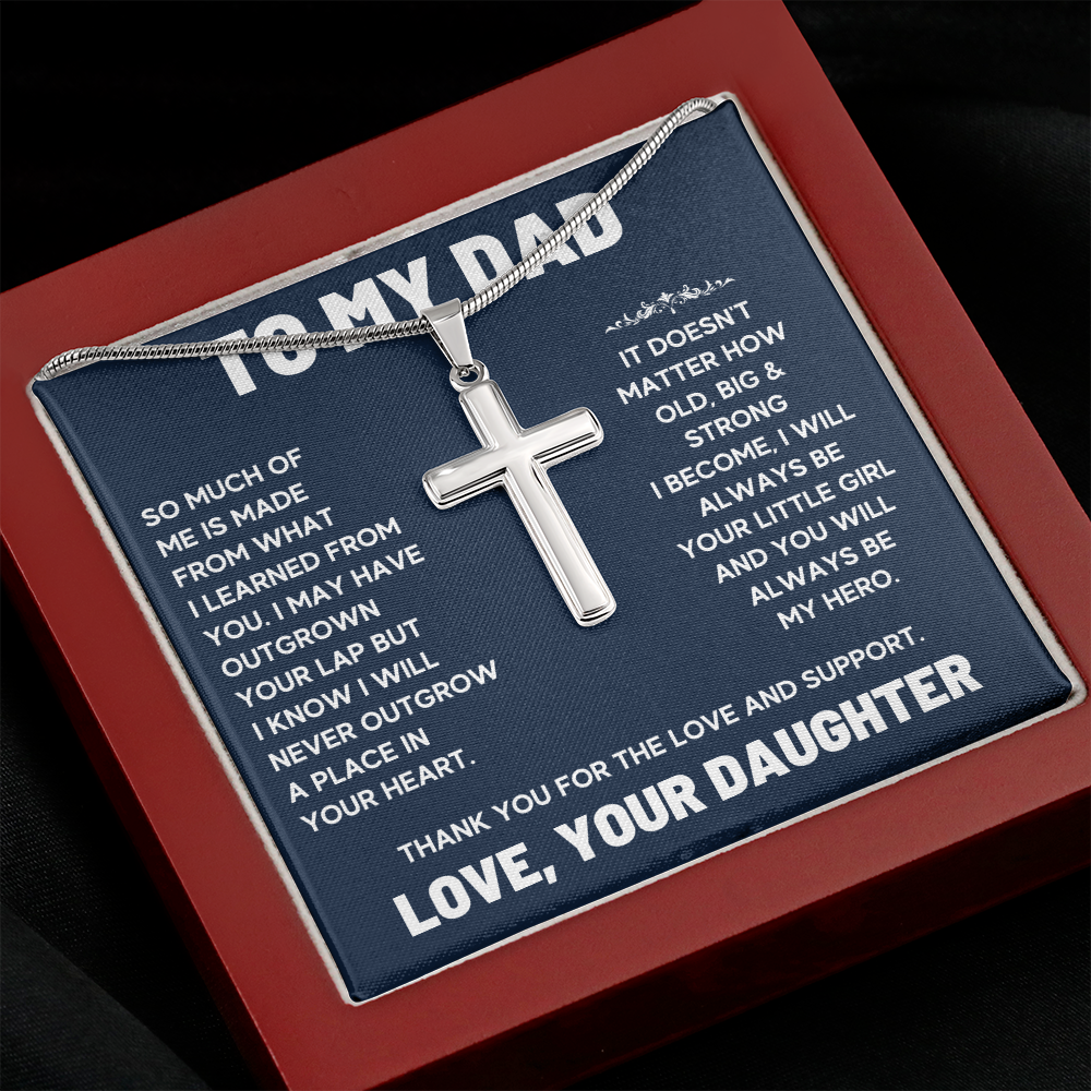 For dad from daughter, gifts for him dad, awesome dad, dad birthday gifts from kids, cheesy gifts for dad, fathers day gifts for dad chain - ON CLOUD NINE GIFTS