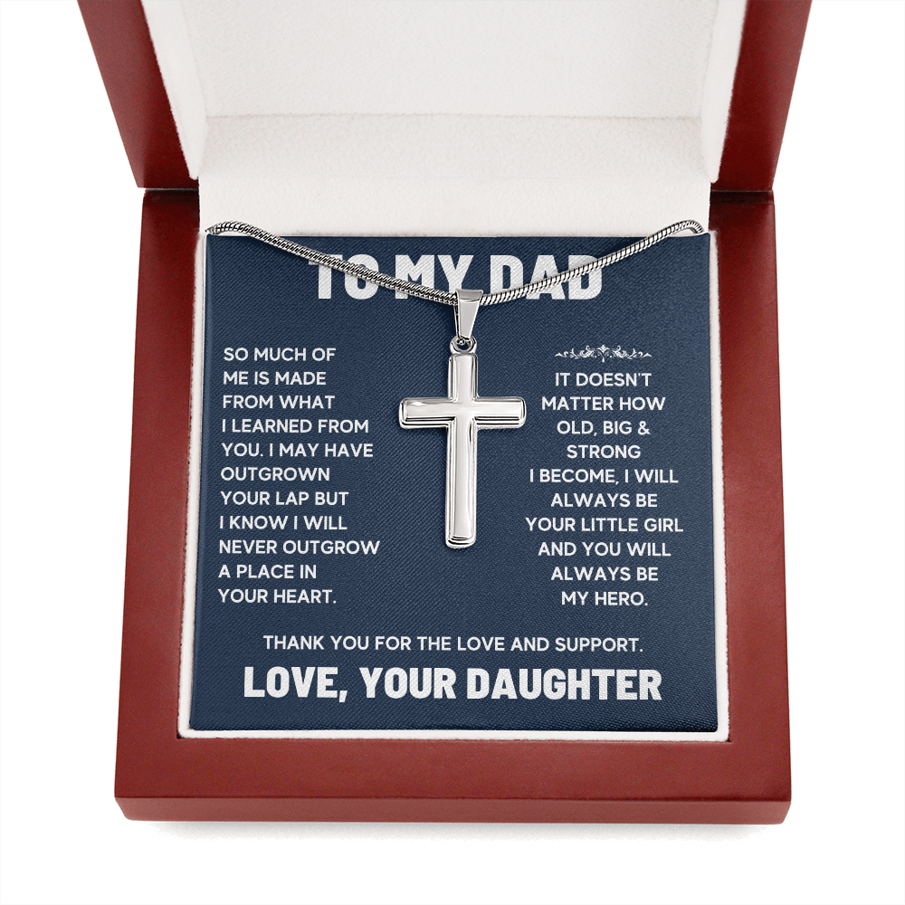 For dad from daughter, gifts for him dad, awesome dad, dad birthday gifts from kids, cheesy gifts for dad, fathers day gifts for dad chain - ON CLOUD NINE GIFTS