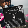 TO MY FUTURE WIFE "FIND YOU SOONER" ALLURING BEAUTY NECKLACE GIFT SET - ON CLOUD NINE GIFTS