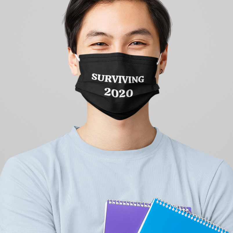 SURVIVING 2020 FACE MASK - ON CLOUD NINE GIFTS