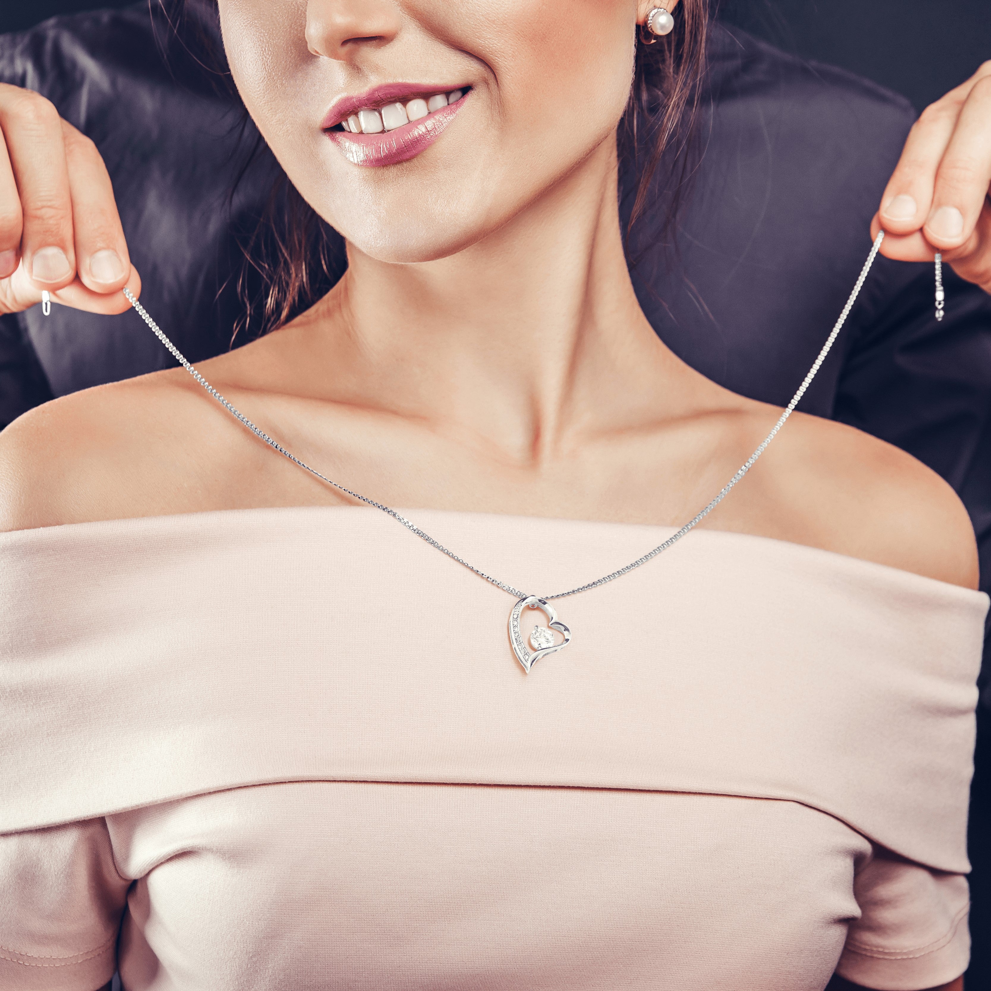 TO MY FUTURE WIFE "LOVE YOU THE MOST" HEART NECKLACE GIFT SET - ON CLOUD NINE GIFTS